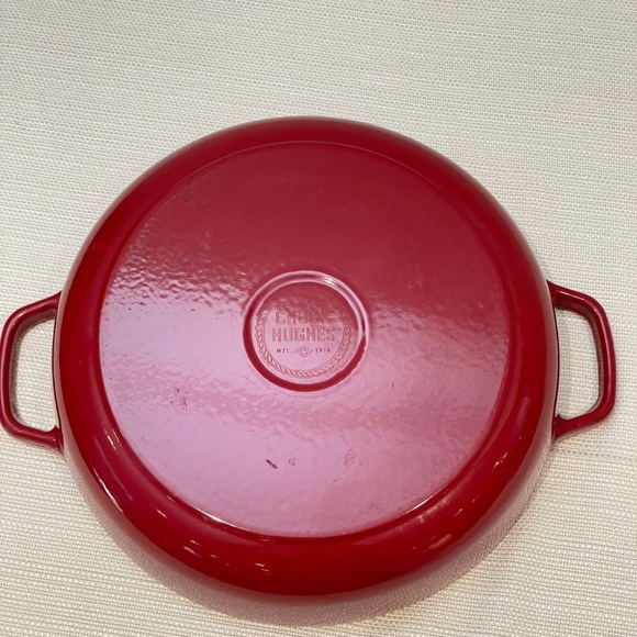 Chuck@Hughes Cast Iron 3,9L Braiser - Picture 4 of 5